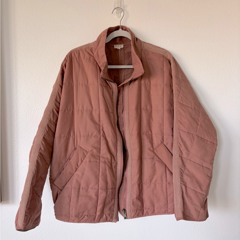 Pol quilted jacket dolman free people style